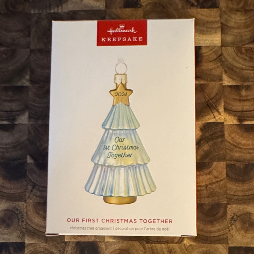 Hallmark Keepsake Blue and Gold Ornament